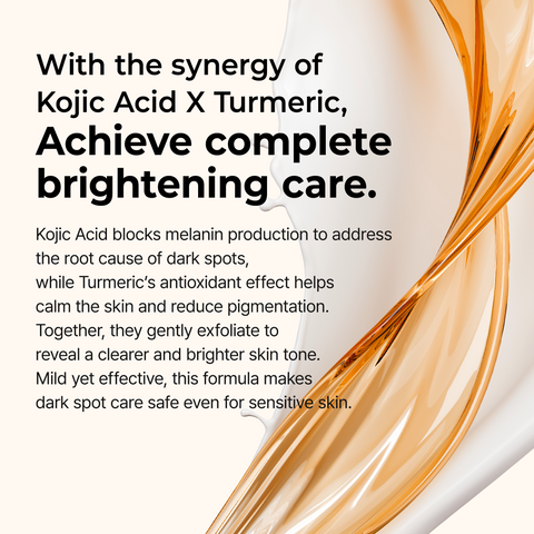 [Dr.Melaxin Exclusive] Kojic Acid Amber Face & Body Care Set
