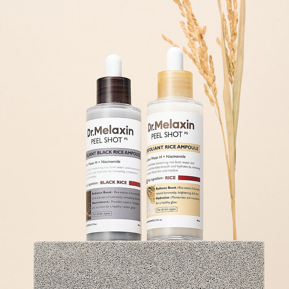 Peel Shot Glow Rice Ampoule Duo & Kojic Acid Duo