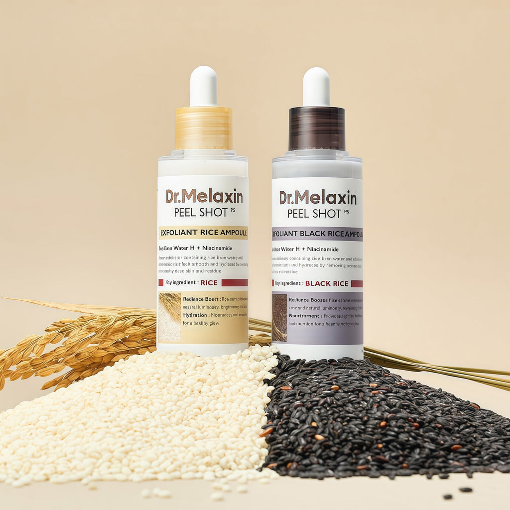 Peel Shot Glow Rice Ampoule Duo & Kojic Acid Duo