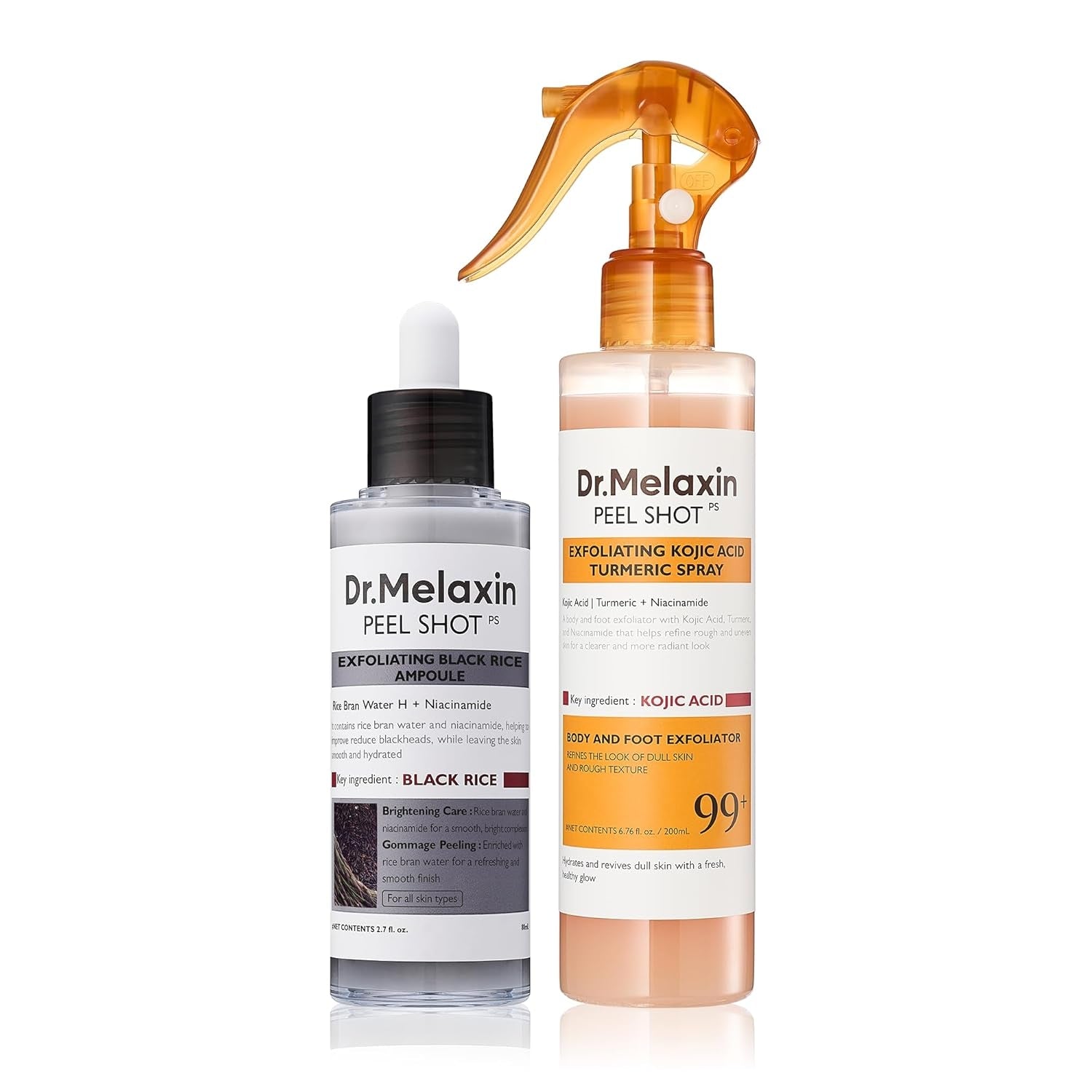 Body & Face Peel Shot Duo