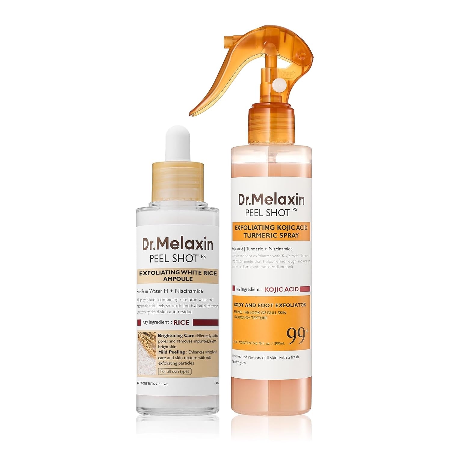 Body & Face Peel Shot Duo