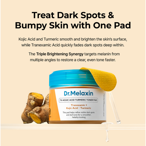 [Dr.Melaxin Exclusive] Kojic Acid Amber Face & Body Care Set