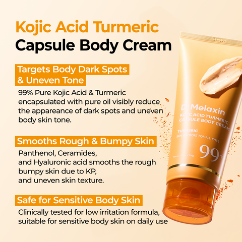 [Dr.Melaxin Exclusive] Kojic Acid Amber Face & Body Care Set