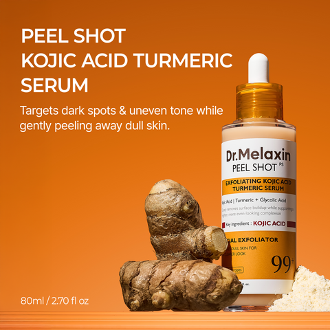 [Dr.Melaxin Exclusive] Kojic Acid Amber Face & Body Care Set